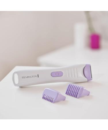 Remington Smooth and Silky BKT4000 Bikini Trimmer with Comfort Combs - White/Purple - Buy Online on GoSupps.com