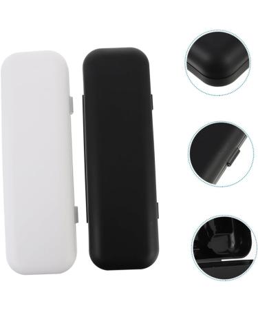 Minkissy Electric Toothbrush Box Set - Travel Case & Holder for Elderbrush - 2 Pieces Storage Solution for Electric Toothbrushes - Buy Online on GoSupps.com