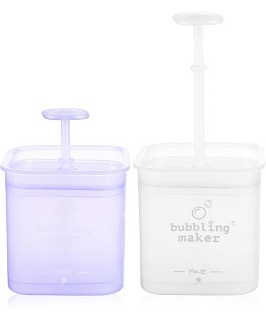 FOMIYES 4 Pcs Foam Cup Facial Marshmallows Face Wash Face Foam Maker Foaming Tools Plastic 11.00X7.50X7.50CMx2pcs As Shownx2pcs - Buy Online on GoSupps.com