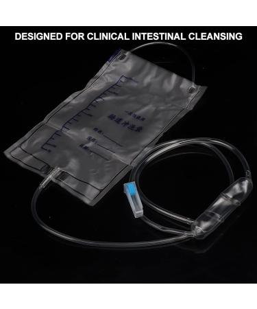 20 Disposable Enema Bags - 1000ml Colonic Irrigation & Detox for Home & Hospital Use - Buy Online on GoSupps.com