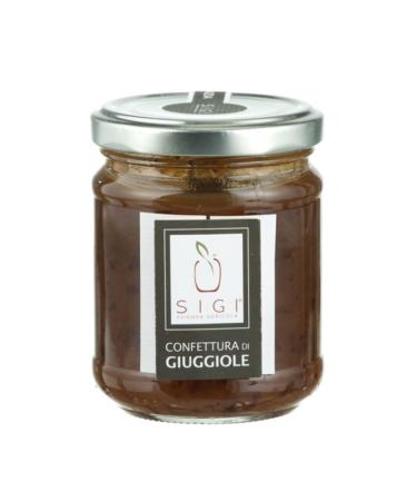SIGI Azienda Agricola JUJUBE Jam | Free of Food Dyes Preservatives and Additives | 100% Artisanal and Natural | Handmade and Made in Italy | Jar 110gr.