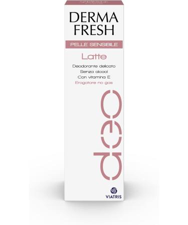  Dermafresh Dermafresh Pelle Sensible Delicate Deodorant Milk with Vitamin E 100 ml - Buy Online on GoSupps.com