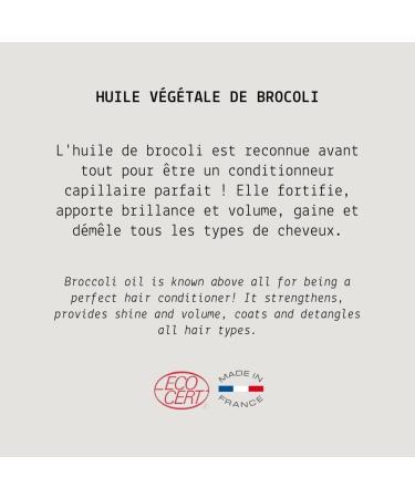 MY COSMETIK Broccoli Vegetable Oil Organic Cosmetics 100 pure and natural Made in France Strengthens and strengthens the hair 100 ml 100 ml 1er Pack - Buy Online on GoSupps.com