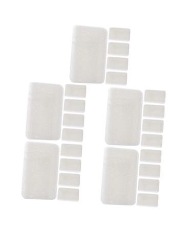 Ciieeo 25 Pcs Soap Pad Draining Soap Dishes Soap Keep Dry Mats Bathroom Soap Mats Cushion Convenient Soap Mat Bar Soap Dish Soap Holder Multi-function Soap Mat Sponge Waterproof Dish Pad