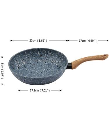 DameCo Frying pan Granite Coating Saucepan Non-Stick Pancake Pans Soup Sauce Pot Skillet Halogen Furnace Gas Kitchen Cooking Utensil Skillet Pan Frying Pan Interesting - Buy Online on GoSupps.com
