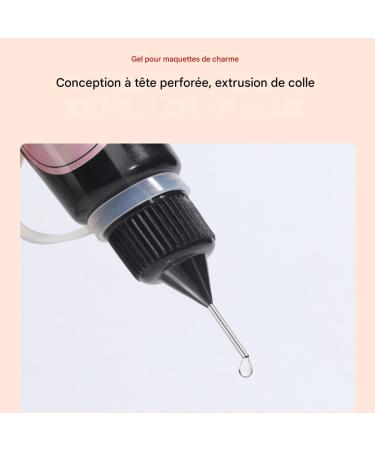Nail Sculpting Gel - 10ML Transparent Jewelry Glue Non-Stick 3D Nail Gel For Extensions Painting Colors Beginners Salons and Manicure Shops with Gems - Buy Online on GoSupps.com