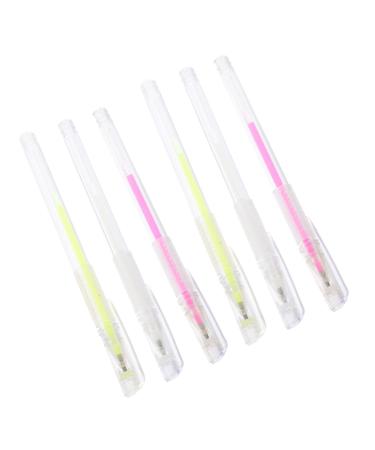 DRESSOOS 6pcs Eyebrow Marker Pen Marking Pens for Eyebrow Skin Marking Pen Skin Markers Drawing Pen Portable