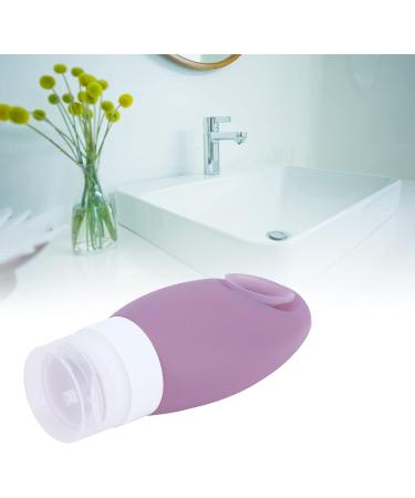 Buy Silicone Travel Bottle - Innovative Shampoo & Lotion Container with Suction Cup | Portable Violet Cosmetic Storage - Buy Online on GoSupps.com
