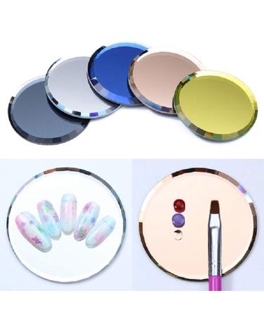 AchidistviQ Nail Art Color Palette for Artificial Nails - Premium Mirror & Glass Display - Buy Online on GoSupps.com