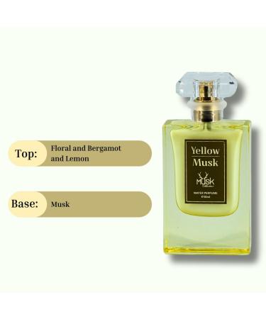 Hamidi YELLOW MUSK Water Perfumes for Women & Men Long-Lasting Perfume 30ML (1.01 OZ) Invigorating Unisex perfume Indulge In The Vibrant & Refreshing Aroma - Buy Online on GoSupps.com