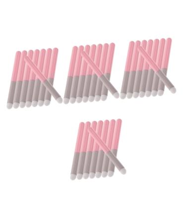 FOMIYES 32 pcs lip brush lipstick brush makeup brushed makeup face lip applicator makeup applicator sticks cosmetic brush lipstick brush with tube makeup eye lip 11.8x1cmx4pcs As Shownx4pcs