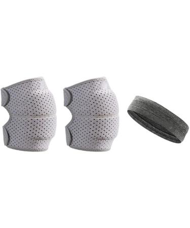 Knee Brace Sleeve Eva Knee Pads Set for Dancing Volleyball Yoga Women Kids Men Kneepad Patella Brace Support Fitness Protector Work Gear (C : D S : Small) 774411 Small D