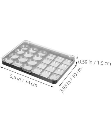 Palette De Maquillage Vide Magn tique 2 Pi ces 24 Godets 2080 Noir Multifonction Diy Pour Professionnels Et Amateurs Organisation Fards Paupi res Portable - Buy Online on GoSupps.com