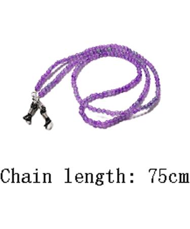 SBTRKT 5-Piece Purple Acrylic Fiber Eye Chain for Sunglasses | Stylish Sturdy Perfect for All Ages - Buy Online on GoSupps.com
