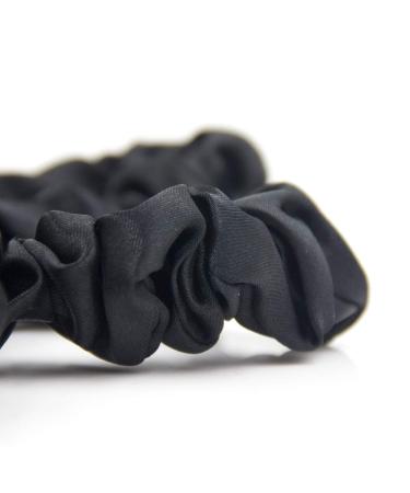 Satin Scrunchies 32 Pcs Hair Ties for Women - Elastic Bands Furling Pompoms - Thick Thin Ponytail Holders - Mixed Color - Buy Online on GoSupps.com