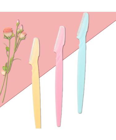 ZJchao 3 Set Eyebrow Trimmer & Facial Razors - Stainless Steel Perfect for Women's Eyebrow Shaping & Hair Removal - Ideal for Beginners - Buy Online on GoSupps.com