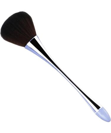 Blush Brush for Cheeks | Portable Slim Powder Makeup Brush | Powder Foundation & Cosmetic Brushes Face Makeup Tool for Contouring & Defining grey blue - Buy Online on GoSupps.com