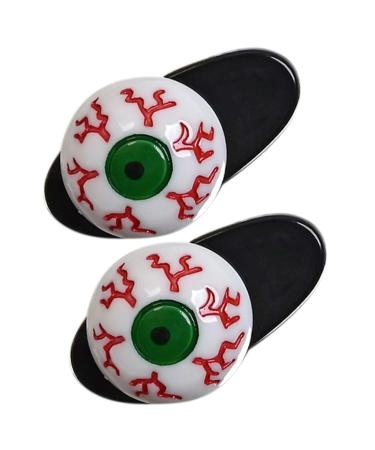 hgnxa Bloody Eyeball Hair Clip Barrettes Halloween Cosplay Masquerade Headwear Hairpin Cute Barrettes Cosplay