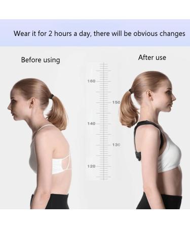 Children Posture Correction Belt Adults Prevent Humpack Corrector Unisex Invisible Spinal Support Back Pain Relief (Color : Black Size : Medium) (Black Small) - Buy Online on GoSupps.com
