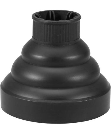 Hair Blower Diffuser Hairdryer Cover Styling Foldable Folding Collapsible Silicone Hairdressing Tool Attachment for Natural Wavy Fine Thick Hair for Home Barbershop Hairdressing Salon(Black) - Buy Online on GoSupps.com