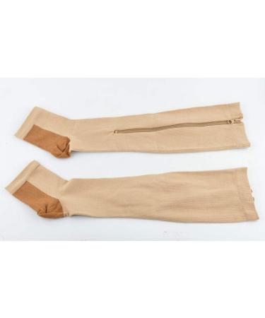 Buy W/H Running & Hiking Socks - Compression Stockings with Zipper for Sports | Thin Legs S-M C - Buy Online on GoSupps.com