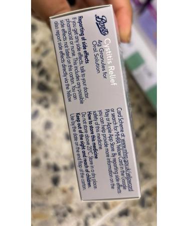 Boots Cystitis Pack of 6 sachets of granules for oral solutions cranberry flavor 4 g - Buy Online on GoSupps.com