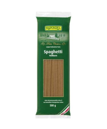 Rapunzel Naturkost Rapunzel Spaghetti Solid Grain 0.5kg (Pack of 12)