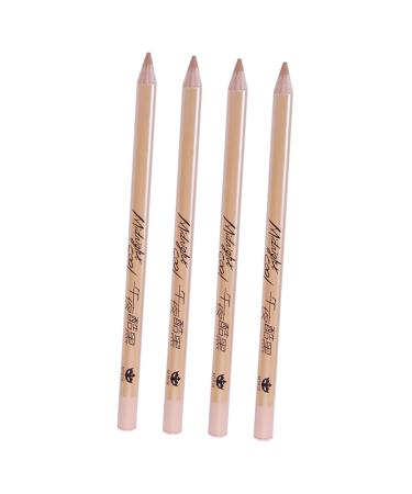 DOITOOL 4pcs Concealer Pen True Skin Concealer Eye Concealer Highlighter Makeup Concealer Miss Eyes Cosmetic 1 ml (Pack of 1) Assorted Color