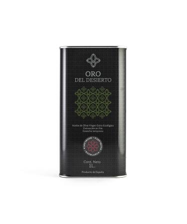 Oro del Desierto Extra Virgin Organic Olive Oil - Hojiblanca - 1litre Tin