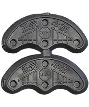 10Pcs Rubber Heel Savers Toe Plates for DIY Shoe Repair - Replacement Heel Plates for Shoe Repair - LinaLife - Buy Online on GoSupps.com