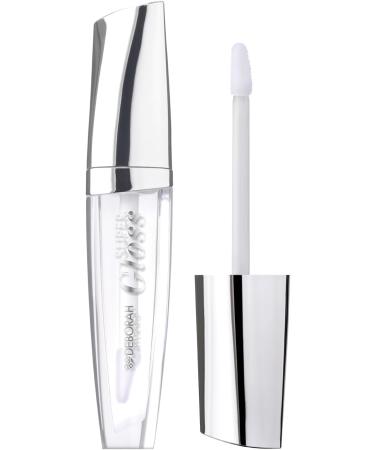  DEBORAH Deborah Milano - Super Glossy Lip Makeup Set No. 06 Pearly Red and No. 01 Transparent Volumizing and Shiny Lip Gloss with Hyaluronic Acid Gives Soft Smooth Lips and - Buy Online on GoSupps.com