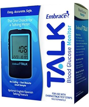 Embrace Blood Glucose Monitoring System - Accurate Blood Sugar Monitoring - Buy Online on GoSupps.com