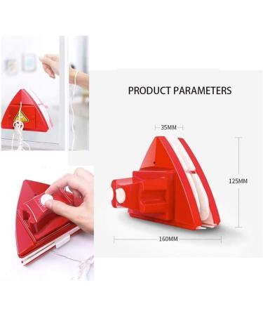 Double-Sided Window Cleaning Brush Glass Wiper Magnetic Cleaning Tools Outside Window Cleaner Magnetic 5-Gear Adjustable for high Rise Window - Buy Online on GoSupps.com
