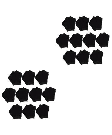 Beaupretty Cracked Foot Care Socks Pairs Silicone Heel Anti-Crack Heel Cracked Heel moisturizing Heel Sleeves Heel for Dry moisturizing Sock Silicone Portable Open Toe Socks