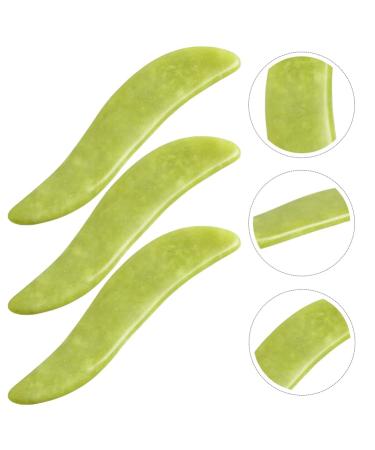 Buy Beaupretty 3pcs Gua Sha Set - Jade Scraping Boards Facial Spatula & Body Massager for Effective Acupoint Therapy & Muscle Relief - Buy Online on GoSupps.com