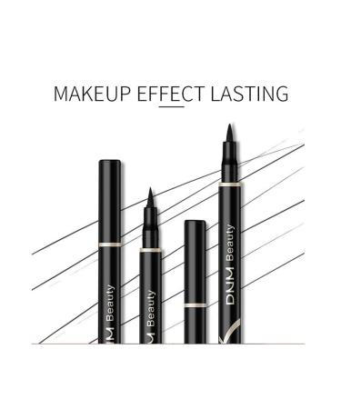 DNM Neon Cat Eye Liquid Eyeliner Pen - Waterproof Long-Lasting Black Eye Liner Pencil, Orange - Makeup Tools and Cosmetics - Buy Online on GoSupps.com