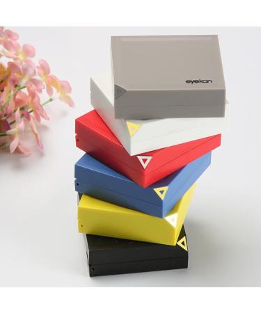 Invisible Glasses Case for Myopia - Fashionable Magnetic Induction Companion in Blue | Personalized & Simple Design for Beauty Contacts - Buy Online on GoSupps.com