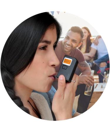 Mini Keychain Breathalyzer - Portable Alcohol Tester for Accurate Results - Buy Online on GoSupps.com