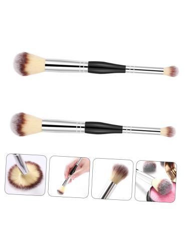 FRCOLOR 8 Pcs Dual Ended Makeup Brush Set - Powder Blush Eye Shadow & Concealer Tools for Flawless Application | International Shipping Available - Buy Online on GoSupps.com