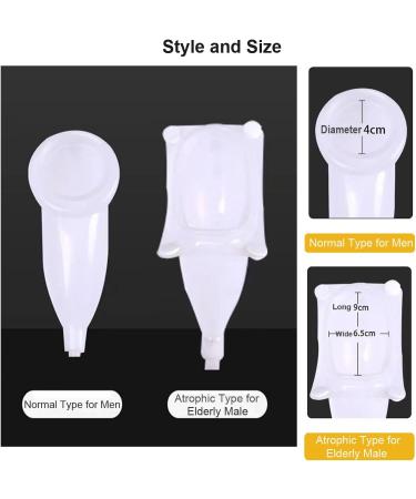 Buy Reusable Urine Collection Bag Condom Catheters for Men - Portable Silicone Urinal with 2 Bags - International Shipping Available - Buy Online on GoSupps.com