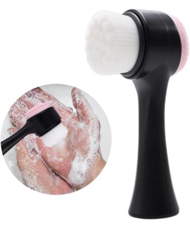 Manual Face Brush Silicone Face Scrubber 2 in 1 Face Cleansing Brush for Deep Cleaning Exfoliating Shower Cap - Buy Online on GoSupps.com