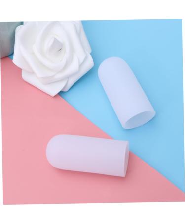 HEALEEP Toe Straightener & Bunion Spreader Gel Protectors - Foot Dilator & Thumb Protector for Bunion Relief - White Toe Separator pair - Buy Online on GoSupps.com