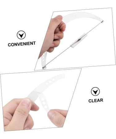 FRCOLOR 2 Sets Measurement Face Positioning Rulers Measure Nose Beauty Auxiliary Tools Assist Shape 1 count (Pack of 1) As Shownx2pcs - Buy Online on GoSupps.com