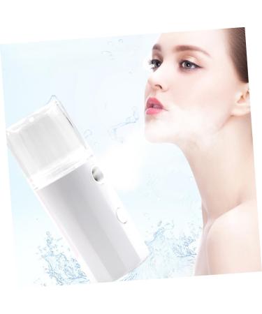 Outanaya 1pc Hydrating Instrument Cool Mist Sprayer Cloth Steamers Electronic Abs Face Steamer White - Buy Online on GoSupps.com