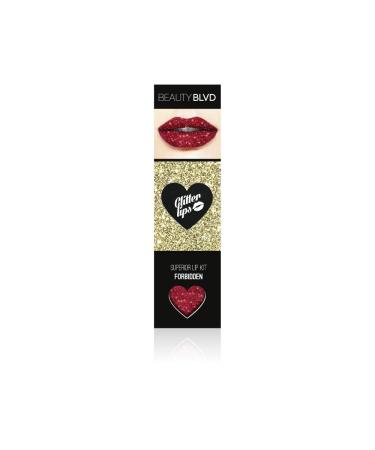 Beauty BLVD Glitter Lips Cruelty Free Forbidden