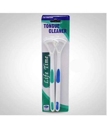Asia Tongue Cleaner Scraper - High Quality Plastic Tongue Scrubber for Adults & Kids (2pcs) - Best Oral Hygiene Tool - Buy Online on GoSupps.com