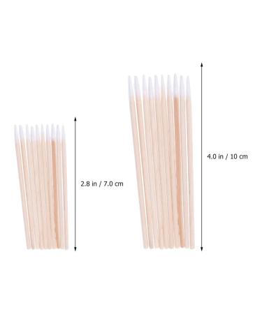 Beaupretty Disposable Cotton Swabs - Lint-Free Eyelash & Ear Cleaning 200PCS (7cm & 10cm Length) - International Shipping - Buy Online on GoSupps.com