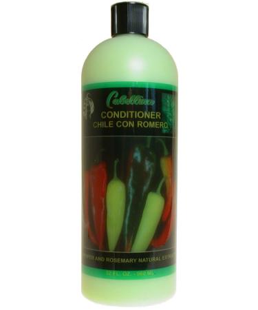 Chile con Romero Conditioner  Volumizing Conditioner  Helps Prevent Hair Loss with Pepper and Rosemary Natural Extract  All Hair Types  32 FL OZ  Bottle