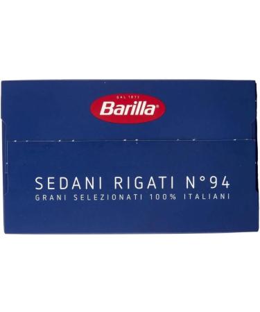  Italian Gourmet E.R. Pack of 5 Barilla Sedani Rigati pasta no. 94 100% Italian noodles 500g + Italian gourmet polpa 400g - Buy Online on GoSupps.com