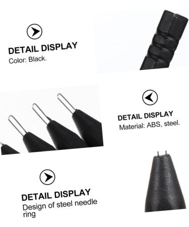 HAPINARY 5pcs Steel Needle Rod Removal Tool Hearing Aids Cleaning Rod Ear Cleaning Tool Earmold - Buy Online on GoSupps.com